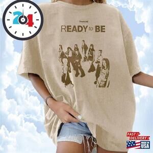 Ready To Be Tour  Twice Unisex T Shirt Y2K Tee Classic